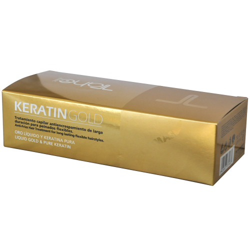 BOTANIC GOLD FINISHING - KERATIN FORMAS - Ampułki do stylizacji włosów z olejem arganowym i czystą keratyną - 10x10 ml - Perełka TAHE nr.50 - obrazek 2